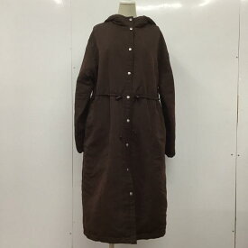 ehka sopo エヘカソポ コート一般 コート Coat 1302781 中綿 ロングコート フード付き【USED】【古着】【中古】10107562