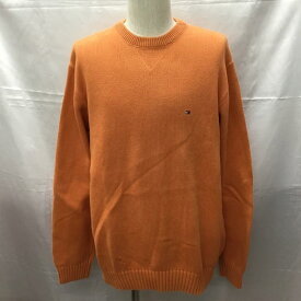 TOMMY HILFIGER トミーヒルフィガー 長袖 ニット、セーター Knit, Sweater 長袖ニットカットソー ニット セーター クルーネックニット【USED】【古着】【中古】10108288