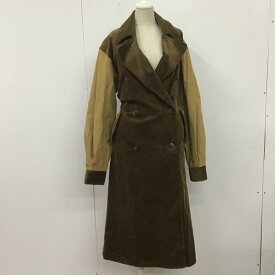 Ungrid アングリッド コート一般 コート Coat 111850007401 コーデュロイコンビトレンチコート【USED】【古着】【中古】10108485