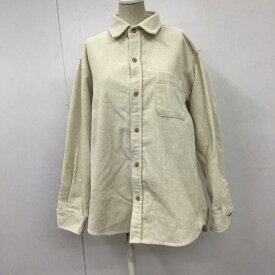 Ungrid アングリッド 長袖 シャツ、ブラウス Shirt, Blouse 111860451101 コーデュロイビッグシャツ【USED】【古着】【中古】10108499