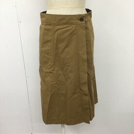 MHL. エムエイチエル ひざ丈スカート スカート Skirt Medium Skirt 595-8232500 コットン 膝下丈 巻スカート ラップスカート【USED】【古着】【中古】10108564