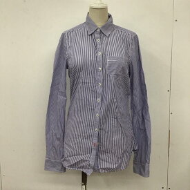 TOMMY HILFIGER トミーヒルフィガー 長袖 シャツ、ブラウス Shirt, Blouse 1M87640041 Fitted 胸ポケット ストライプ【USED】【古着】【中古】10108609