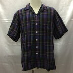 SHIPS シップス 半袖 シャツ、ブラウス Shirt, Blouse 半袖シャツ カラーシャツ 半袖カットソー チェックシャツ【USED】【古着】【中古】10108726