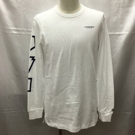 G-STAR RAW ジースターロゥ 長袖 カットソー Cut and Sewn 長袖カットソー クルーネックカットソー ロングスリーブカットソー プリントTシャツ【USED】【古着】【中古】10108775