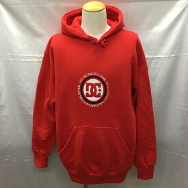 DC ディーシー 長袖 パーカー Hooded Sweatshirt, Hoodie 長袖パーカー フード付きパーカー プリントスウェット トレーナー【USED】【古着】【中古】10109416