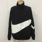 NIKE ナイキ ジャンパー、ブルゾン ジャケット、上着 Jacket ar3133-010 スウッシュウーブンジャケット ナイロンジャケット ジップアップジャケット【USED】【古着】【中古】10109794