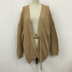 SHEL'TTER シェルター 長袖 カーディガン Cardigan 長袖ニットカーディガン リブニットカーディガン 前開き【USED】【古着】【中古】10110108