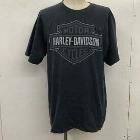Harley-Davidson ハーレーダビッドソン 半袖 Tシャツ T Shirt 半袖カットソー プリントTシャツ クルーネックカットソー 古着【USED】【古着】【中古】10110725