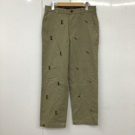 BROOKS BROTHERS ブルックスブラザーズ チノパン パンツ Pants, Trousers Chino Pants, Chinos 魚釣り 刺繍 W30【USED】【古着】【中古】10111227