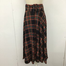 ZARA ザラ ロングスカート スカート Skirt Long Skirt 4886 248 800 ベルト付き【USED】【古着】【中古】10111422