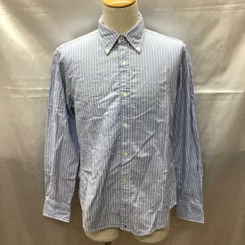 TOMMY HILFIGER トミーヒルフィガー 長袖 シャツ、ブラウス Shirt, Blouse 長袖シャツ カラーシャツ ストライプシャツ 長袖カットソー ボタンダウンシャツ リバーシブル【USED】【古着】【中古】10111710