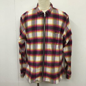 Supreme シュプリーム ジャンパー、ブルゾン ジャケット、上着 Jacket 24ss ShadowPlaidFlannelZipUpShirt ジップアップジャケット チェックジャケット【USED】【古着】【中古】10115368