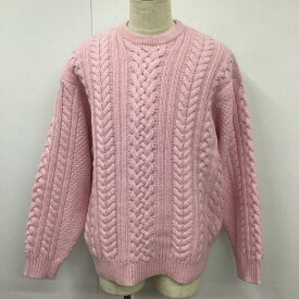 Supreme シュプリーム 長袖 ニット、セーター Knit, Sweater FW23 AppliqueCableKnitSweater 長袖ニットカットソー セーター【USED】【古着】【中古】10115370