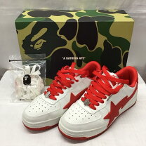 楽天市場】A BATHING APE（カラーレッド）（靴）の通販
