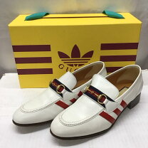 楽天市場】中古 グッチ ローファー ホワイトの通販
