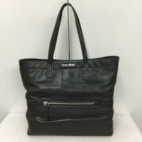 楽天市場】ミュウミュウmiumiu レザートートバッグの通販