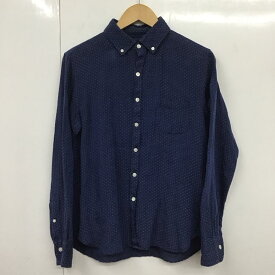 quadro クオドロ 長袖 シャツ、ブラウス Shirt, Blouse 長袖シャツ ドットシャツ カラーシャツ ボタンダウン【USED】【古着】【中古】10131778