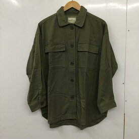 studio CLIP スタディオクリップ 長袖 シャツ、ブラウス Shirt, Blouse sc198019-1 ビックシャツ 長袖シャツ ミリタリーシャツ【USED】【古着】【中古】10136757