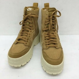 NIKE ナイキ ショートブーツ ブーツ Boots Short Boots FJ5737-700 JORDAN BRAND WMNS AIR JORDAN 1 BROOKLYN WHEAT【USED】【古着】【中古】10149877