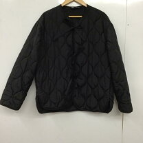 ZARA 防風撥水加工入りキルティングジャケット L 新品 ブラック 楽天 