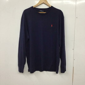 Polo by RALPH LAUREN ポロバイラルフローレン 長袖 カットソー Cut and Sewn 長袖カットソー プリントカットソー クルーネック【USED】【古着】【中古】10158139