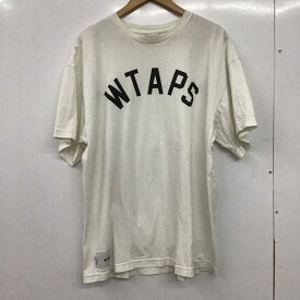 WTAPS ダブルタップス 半袖 Tシャツ T Shirt 半袖カットソー プリントTシャツ クルーネックカットソー【USED】【古着】【中古】10158144