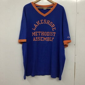 Campion チャンピオン 半袖 Tシャツ T Shirt 半袖カットソー プリントTシャツ Vネックカットソー【USED】【古着】【中古】10158152