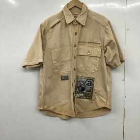 AAPE BY A BATHING APE エーエイプバイアベイシングエイプ 半袖 シャツ、ブラウス Shirt, Blouse 半袖シャツ プリントシャツ ポケットシャツ【USED】【古着】【中古】10158163