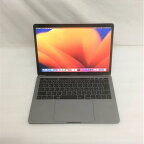 【中古品】 アップル / Apple MacBook Pro 3100/13.3 MPXV2J/A Retinaディスプレイ ノートPC 13.3　Retinaディスプレイ スペースグレイ macOS Ventura intel Core i5 3.1GHz 256GB 8GB 無し 無線LAN Tunderbolt3(USB3.1　Type-C)×4 Touch ID Touch Bar 有り 30015244