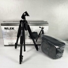 【未使用中古品】 SLIK スプリントEX II N SKA0002 三脚バッグセット(アバントEX II ) アクセサリー 2012年 2kg 1030g 4段 30015540