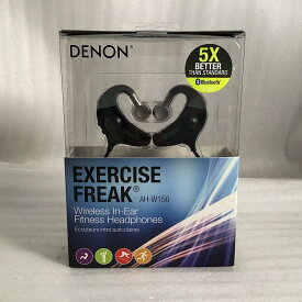 【未開封・中古品】 デノン / DENON ワイヤレスインナーイヤーヘッドホン AH-W150 ネックバンド型 イヤホン・ヘッドホン 2012年 ダイナミック型 16Ω 100dB 5Hz～25kHz φ11.5 mm 250mW 防滴機能：保護等級4 30016055