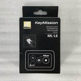 【未開封・中古品】 ニコン / Nikon リモコン ML-L6 アクションカメラKeyMission用 アクセサリー 2016年 3V CR2032型 リチウム電池 約10m JIS/IEC保護等級 7（IPX7）相当 約22.6g（電池含む） KeyMission 360、KeyMission 170 30016347