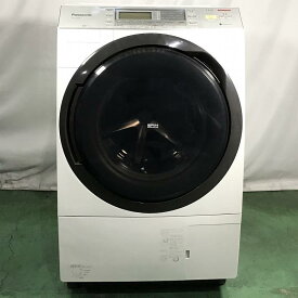 【中古品】 パナソニック / Panasonic NA-VX8700L 左開き　ヒートポンプ乾燥 ドラム式洗濯乾燥機 2017年製 11kg 6kg 1743A00488 クリスタルホワイト 30016999