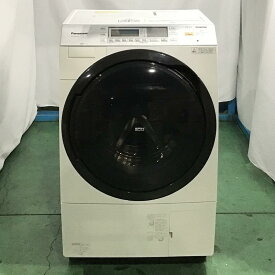 【中古品】 パナソニック / Panasonic ななめドラム洗濯乾燥機 NA-VX8700L 左開き　ヒートポンプ乾燥 ドラム式洗濯乾燥機 2017年製 11kg 6kg 1722A01150 クリスタルホワイト 30017617
