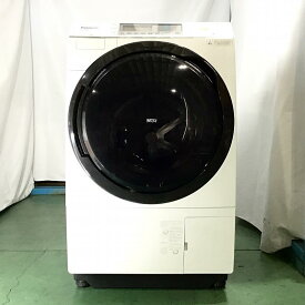 【中古品】 パナソニック / Panasonic ななめドラム洗濯乾燥機 NA-VX7800L 左開き　ヒートポンプ乾燥 ドラム式洗濯乾燥機 2018年製 10kg 6kg 1842B00649 クリスタルホワイト 30017951
