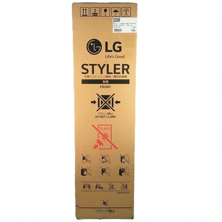 楽天市場】 【未開封中古品】 エルジー / LG Styler S3WF スチーム 
