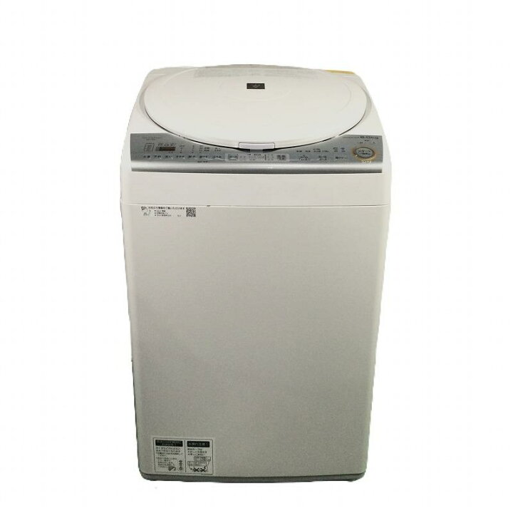 楽天市場】【中古品】 シャープ / SHARP 電気洗濯乾燥機 ES-TX8C-W 縦 