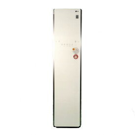 【中古品】 エルジー / LG Styler S3WER スチームウォッシュ&amp;ドライ 電気式乾燥機 2018年製 ホワイト 30020500 30020500 2018年製 ホワイト 489W(リフレッシュコース/標準 使用時) 5.2kg / 4アイテム(ハンガー3＋ズボン1)