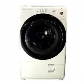 【中古品】 シャープ / SHARP コンパクトドラム ES-S7F WR 右開き ヒーター乾燥(水冷・除湿タイプ) ドラム式洗濯乾燥機 2021年製 7kg 1110260 ホワイト系 30020707 30020707 2021年製 7kg 3.5kg 1110260 ホワイト系