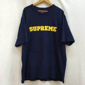 シュプリーム 23AW カレッジロゴ ワッペン Tシャツ Collegiate Logo Tee メンズ XL ISItems【USED】【古着】【中古】50108527