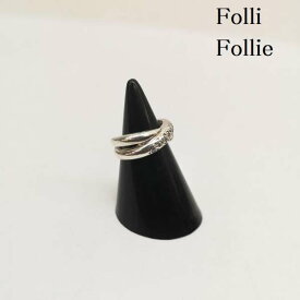 フォリフォリ 0.52ct ダイヤモンド シルバー リング 指輪 3号 レディース - ISItems【USED】【古着】【中古】50144118