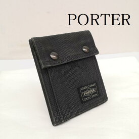 ポーター コーデュラダック 生地 SMOKY スモーキー 二つ折り 財布 ウォレット メンズ 表記無し ISItems【USED】【古着】【中古】50161257