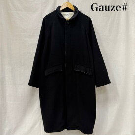 ガーゼ ウール ラグランスリーブ コート black FREE レディース FREE ISItems【USED】【古着】【中古】50163199