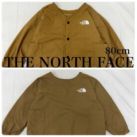 ザノースフェイス NPB72302 B Field Smock 前後2way UVケア brown 80cm ボーイズ 80cm ISItems【USED】【古着】【中古】50163404