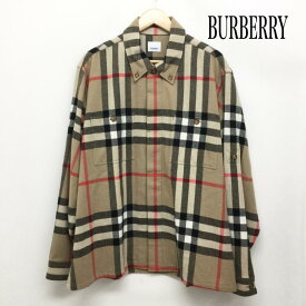 バーバリー BURBERRY バーバリー ヴィンテージ チェック ウールオーバーシャツジャケット 8058584 メンズ M ISItems【USED】【古着】【中古】50163481