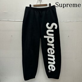 シュプリーム Satin Applique Sweatpant ロゴ スウェット パンツ メンズ L ISItems【USED】【古着】【中古】50163630