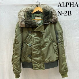 アルファ インダストリー 80s 90s N-2B フライトジャケット 3本線タグ USA製 ヴィンテージ メンズ M ISItems【USED】【古着】【中古】50163694