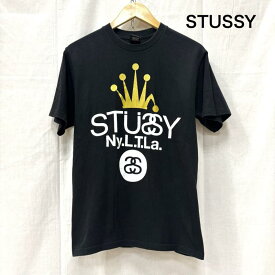 ステューシー old stussy 00s ブラック tシャツ 王冠 クラウン メンズ S ISItems【USED】【古着】【中古】50163707