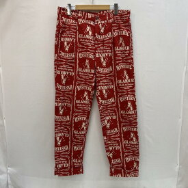 ヒステリックグラマー ガール WHISKY 総柄 テーパードパンツ 02201AP04 メンズ M ISItems【USED】【古着】【中古】50163792