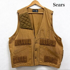 シアーズ 70s ヴィンテージ ハンティング ベスト USA メンズ - ISItems【USED】【古着】【中古】50163876